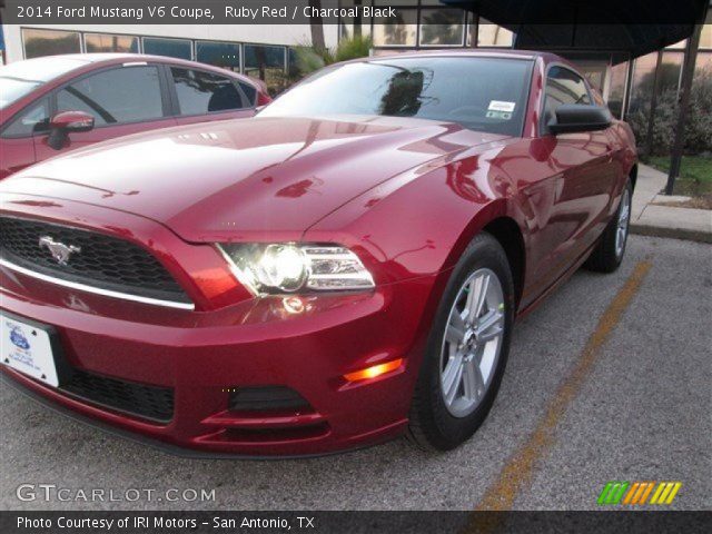2014 Ford Mustang V6 Coupe in Ruby Red