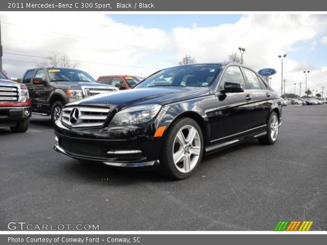 2011 Mercedes-Benz C 300 Sport in Black