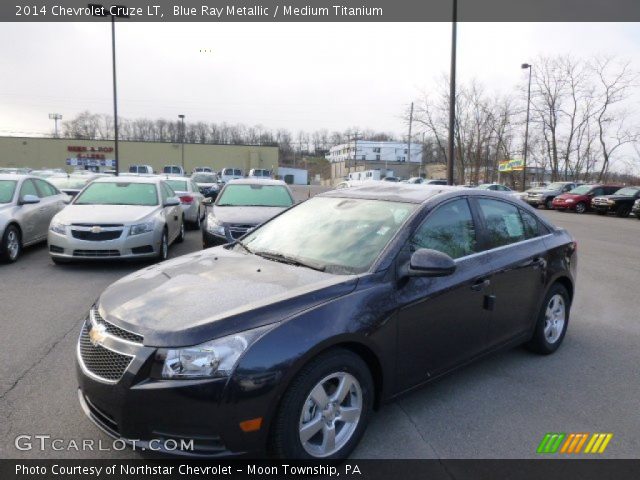 2014 Chevrolet Cruze LT in Blue Ray Metallic
