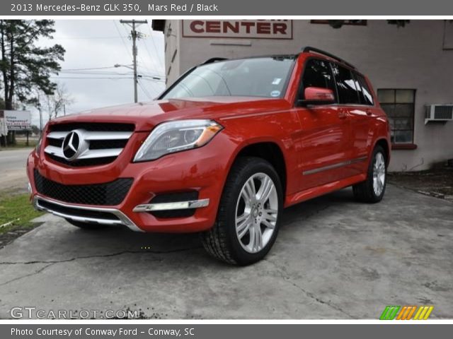 2013 Mercedes-Benz GLK 350 in Mars Red