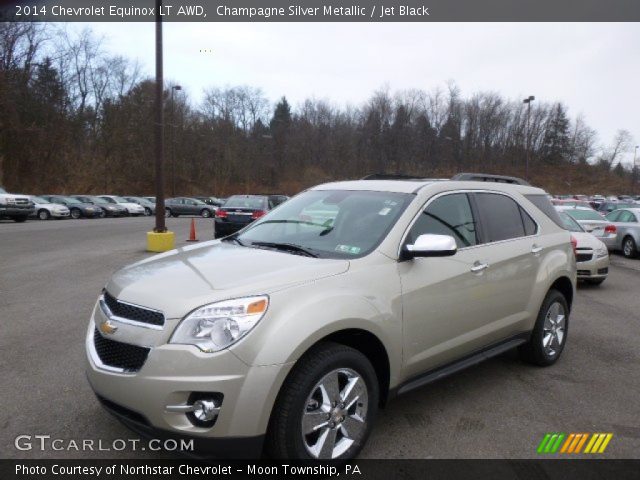 2014 Chevrolet Equinox LT AWD in Champagne Silver Metallic