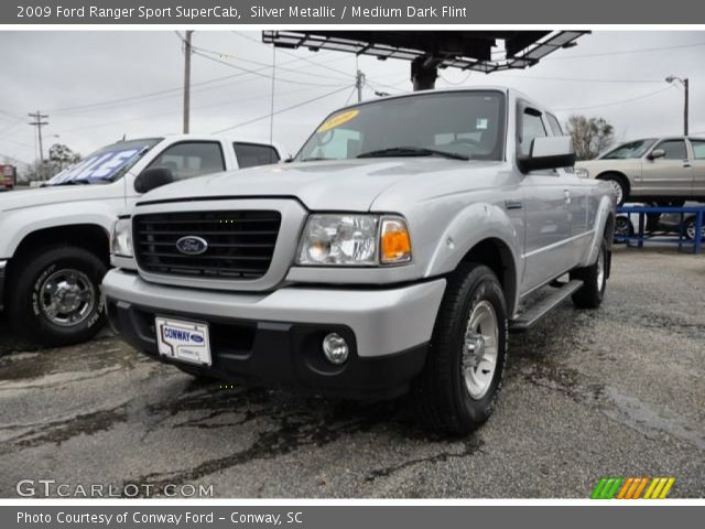 2009 Ford Ranger Sport SuperCab in Silver Metallic