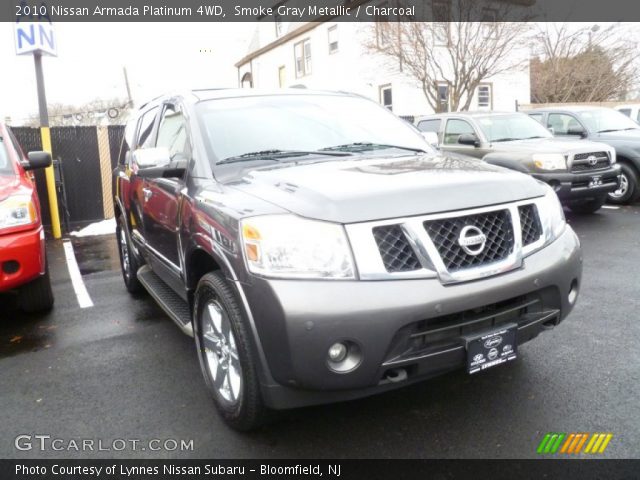 2010 Nissan Armada Platinum 4WD in Smoke Gray Metallic