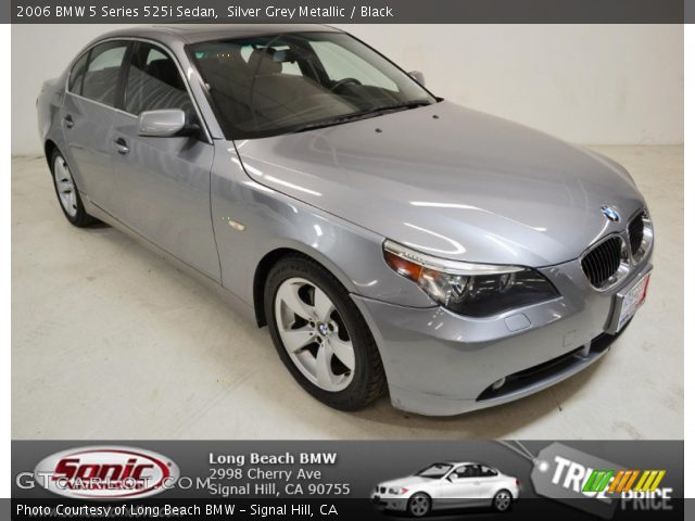 2006 BMW 5 Series 525i Sedan in Silver Grey Metallic