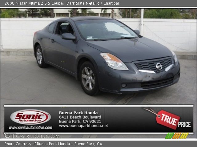 2008 Nissan Altima 2.5 S Coupe in Dark Slate Metallic