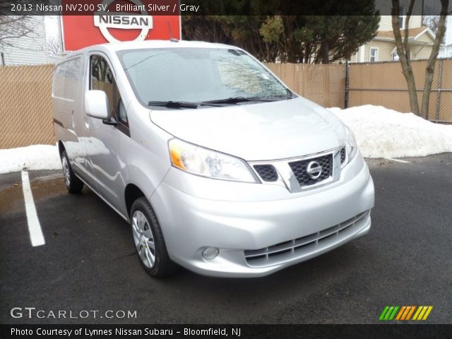2013 Nissan NV200 SV in Brilliant Silver