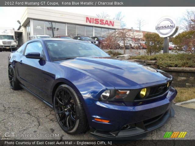 2012 Ford Mustang GT Coupe in Kona Blue Metallic