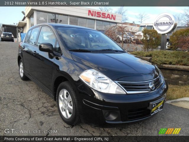 2012 Nissan Versa 1.8 S Hatchback in Super Black
