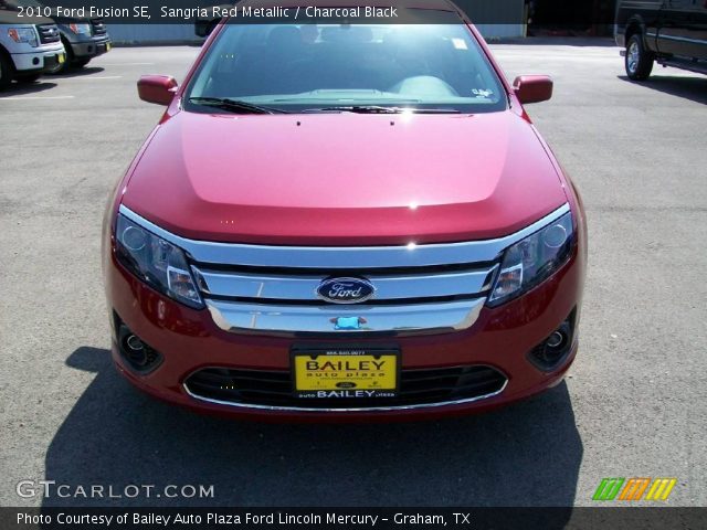2010 Ford Fusion SE in Sangria Red Metallic