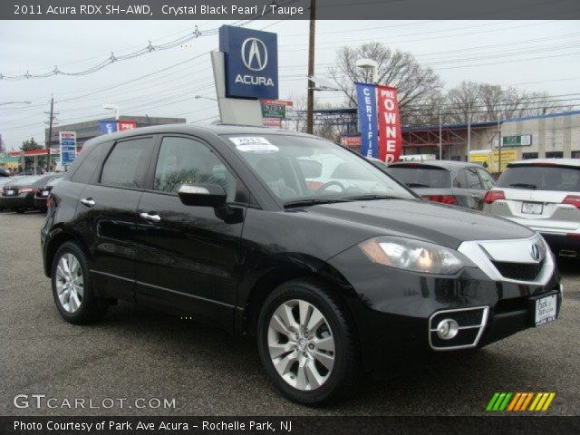 2011 Acura RDX SH-AWD in Crystal Black Pearl