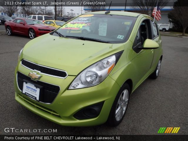 2013 Chevrolet Spark LT in Jalapeno (Green)