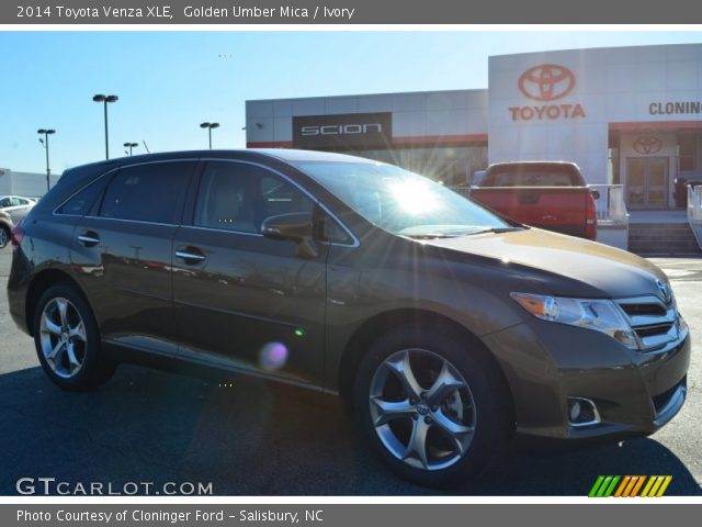 2014 Toyota Venza XLE in Golden Umber Mica