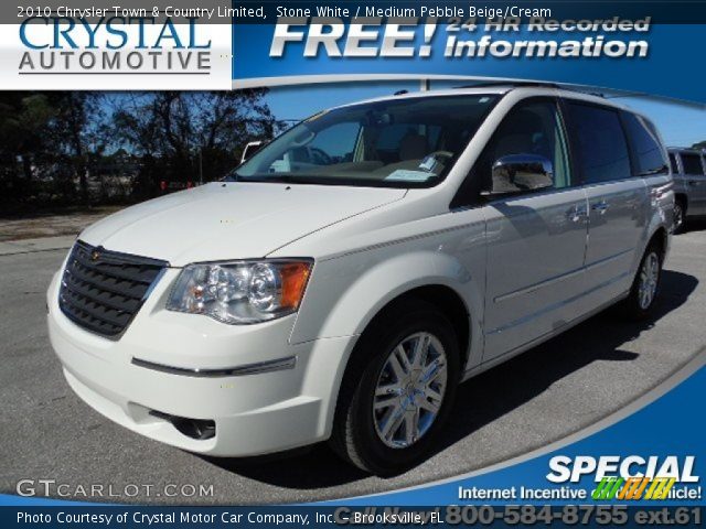 2010 Chrysler Town & Country Limited in Stone White