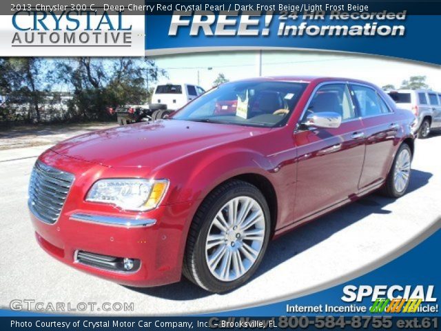 2013 Chrysler 300 C in Deep Cherry Red Crystal Pearl