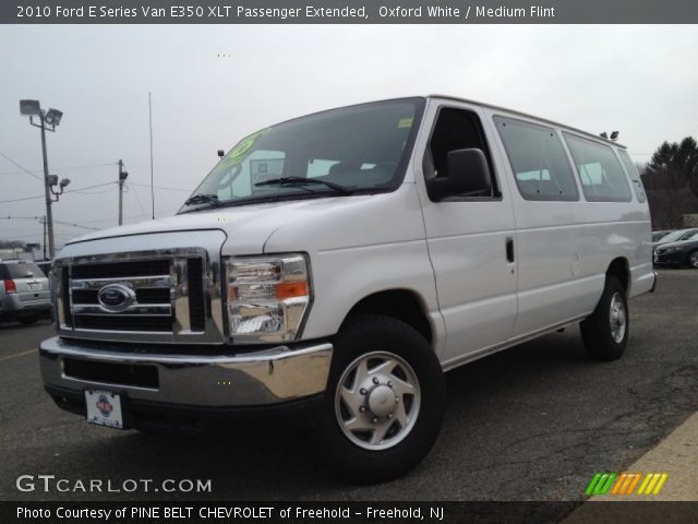 2010 Ford E Series Van E350 XLT Passenger Extended in Oxford White