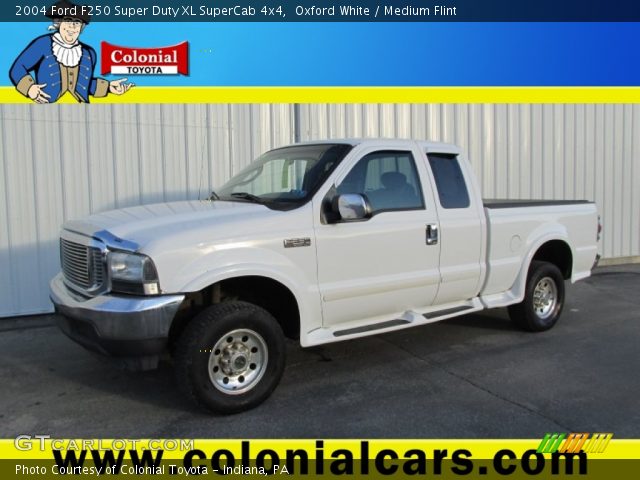 2004 Ford F250 Super Duty XL SuperCab 4x4 in Oxford White