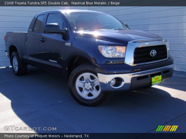 2008 Toyota Tundra SR5 Double Cab in Nautical Blue Metallic