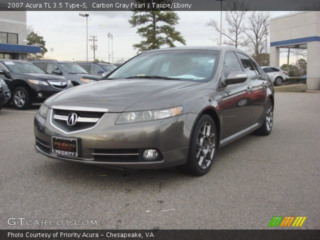2007 Acura TL 3.5 Type-S in Carbon Gray Pearl