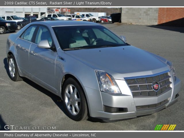 2009 Cadillac CTS Sedan in Radiant Silver