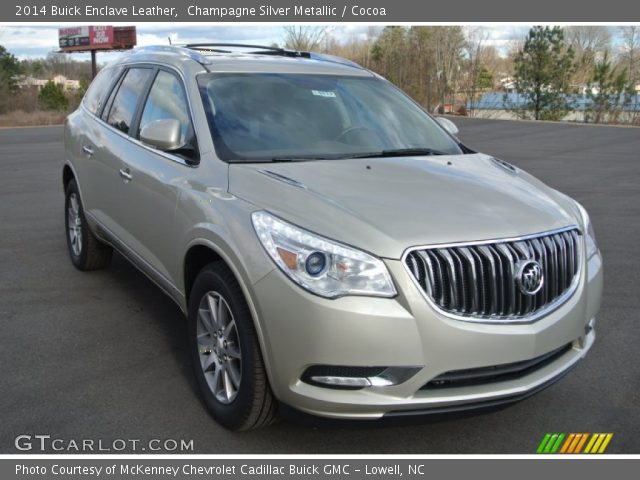 2014 Buick Enclave Leather in Champagne Silver Metallic