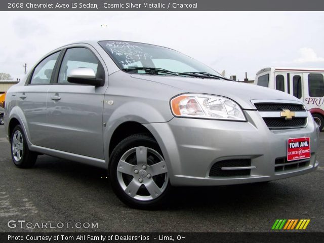 2008 Chevrolet Aveo LS Sedan in Cosmic Silver Metallic