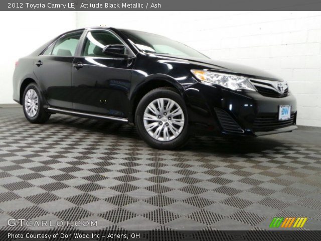 2012 Toyota Camry LE in Attitude Black Metallic