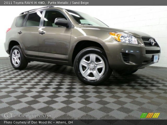 2011 Toyota RAV4 I4 4WD in Pyrite Metallic