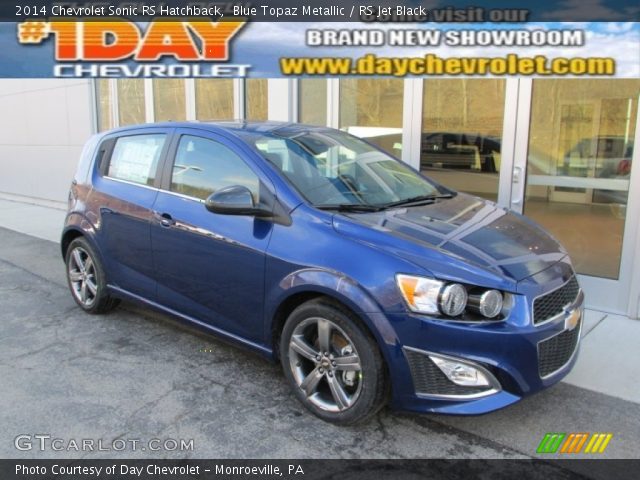 2014 Chevrolet Sonic RS Hatchback in Blue Topaz Metallic