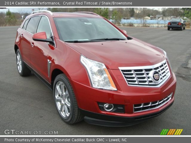 2014 Cadillac SRX Performance in Crystal Red Tintcoat