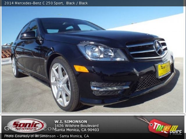 2014 Mercedes-Benz C 250 Sport in Black