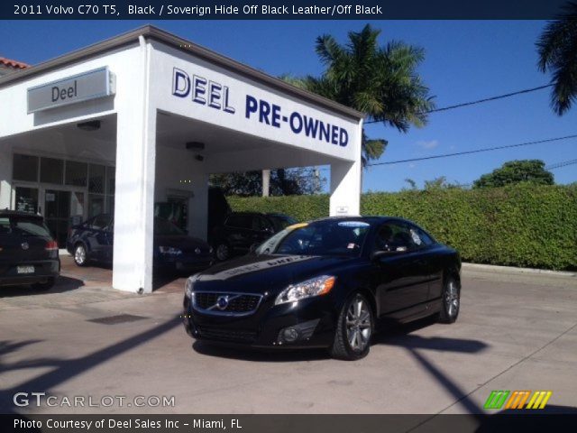 2011 Volvo C70 T5 in Black