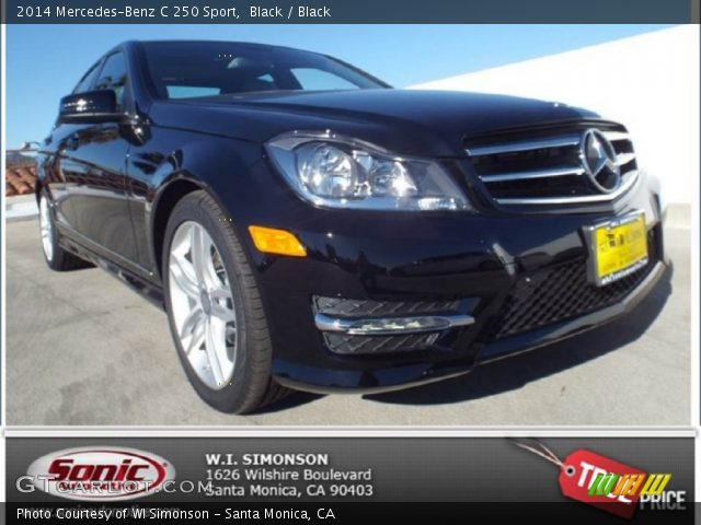 2014 Mercedes-Benz C 250 Sport in Black