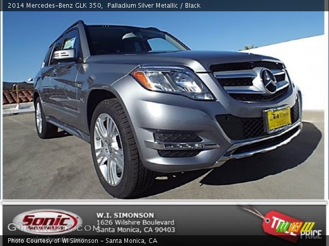2014 Mercedes-Benz GLK 350 in Palladium Silver Metallic