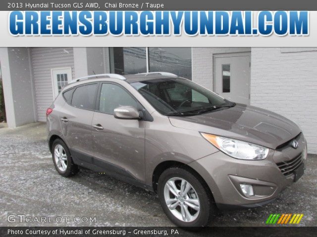 2013 Hyundai Tucson GLS AWD in Chai Bronze