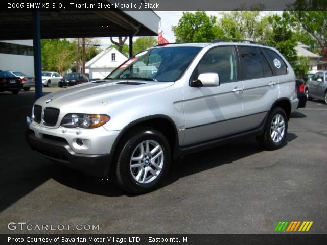 2006 BMW X5 3.0i in Titanium Silver Metallic