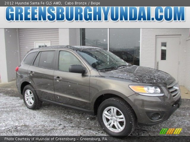 2012 Hyundai Santa Fe GLS AWD in Cabo Bronze
