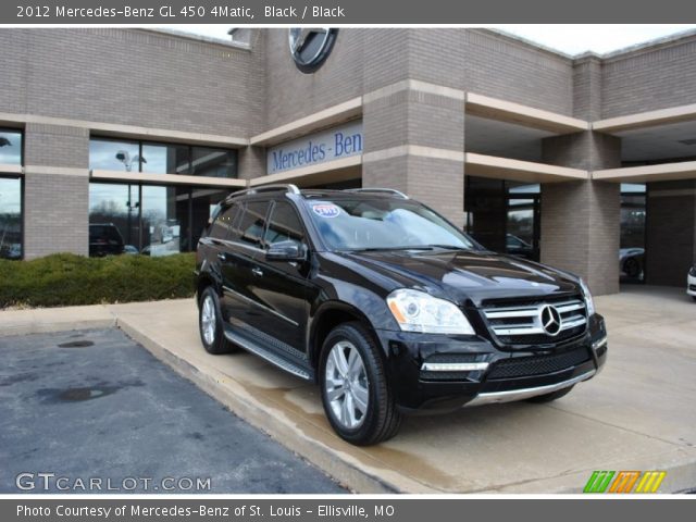 2012 Mercedes-Benz GL 450 4Matic in Black