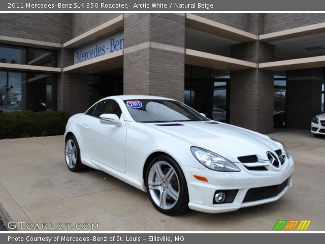 2011 Mercedes-Benz SLK 350 Roadster in Arctic White