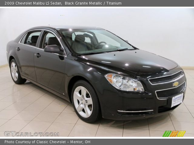 2009 Chevrolet Malibu LS Sedan in Black Granite Metallic