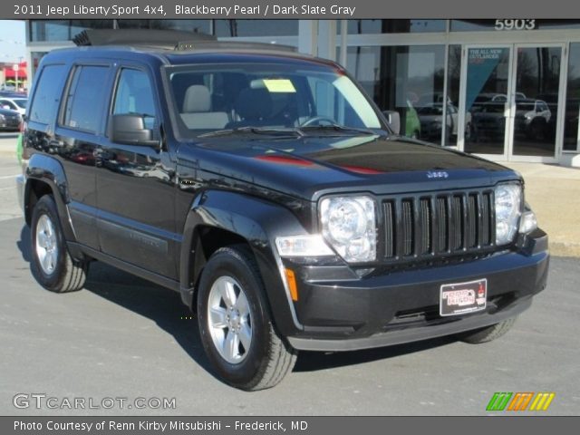 2011 Jeep Liberty Sport 4x4 in Blackberry Pearl