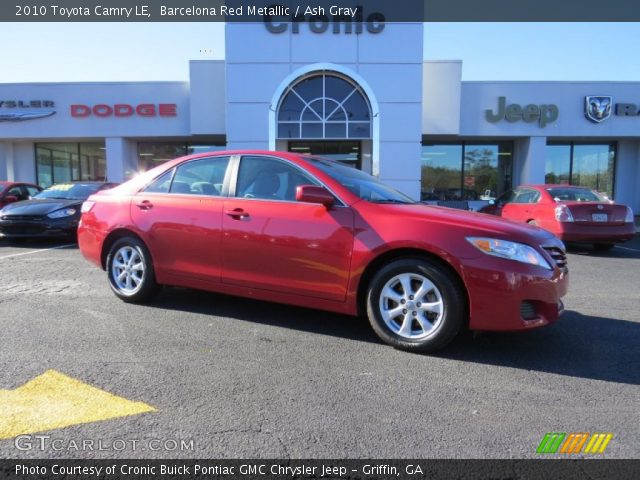 2010 Toyota Camry LE in Barcelona Red Metallic