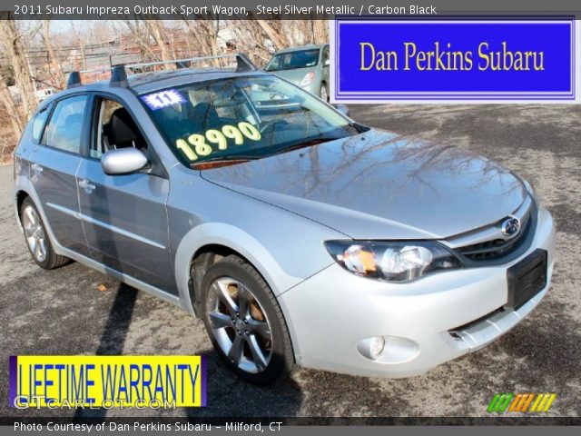 2011 Subaru Impreza Outback Sport Wagon in Steel Silver Metallic