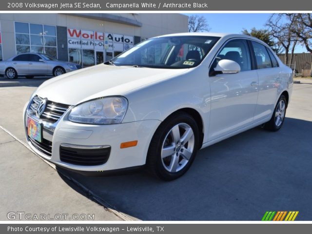 2008 Volkswagen Jetta SE Sedan in Campanella White