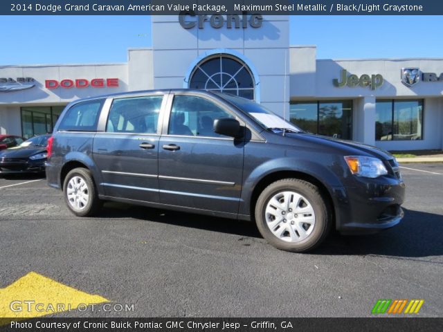2014 Dodge Grand Caravan American Value Package in Maximum Steel Metallic