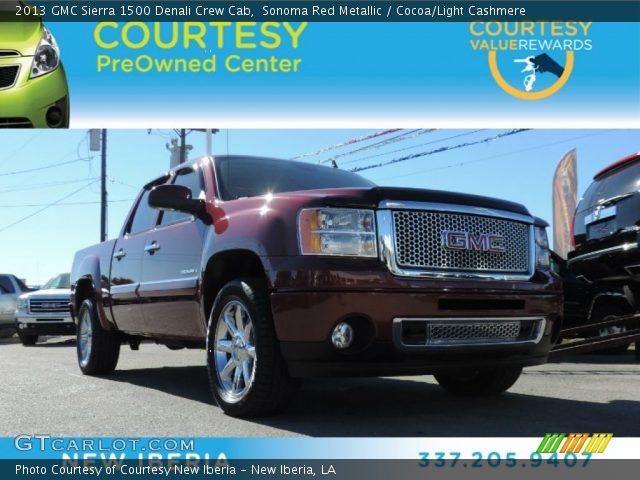 2013 GMC Sierra 1500 Denali Crew Cab in Sonoma Red Metallic