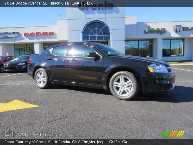 2014 Dodge Avenger SE in Black Clear Coat