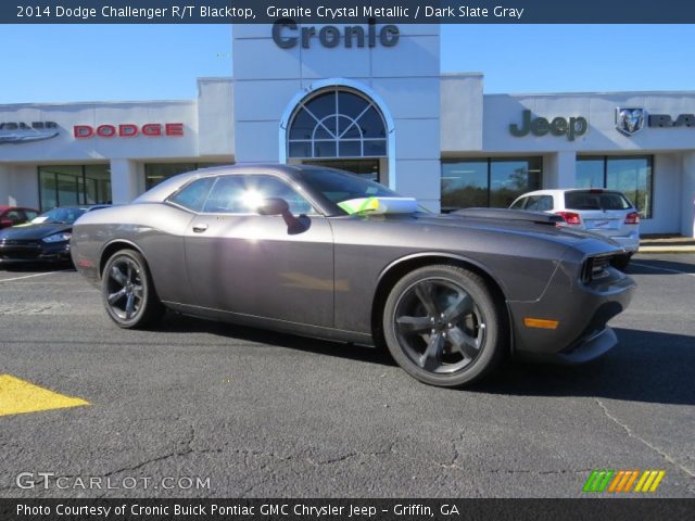 2014 Dodge Challenger R/T Blacktop in Granite Crystal Metallic