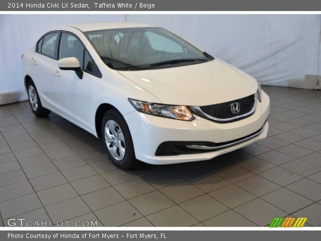 2014 Honda Civic LX Sedan in Taffeta White