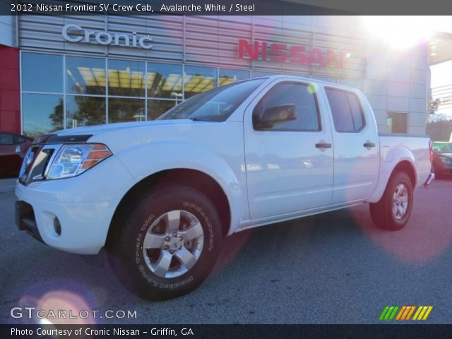 2012 Nissan Frontier SV Crew Cab in Avalanche White