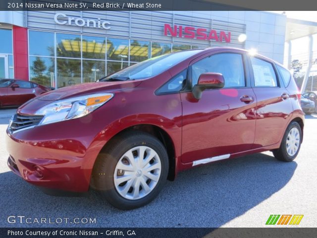 2014 Nissan Versa Note SV in Red Brick